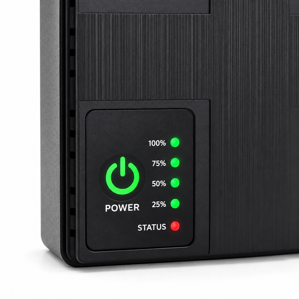Мини источник бесперебойного питания (Mini UPS) для роутеров и камер 8800 mAh 18W (5V/9V/12V, PoE, USB, DC) MUPS-8800 фото