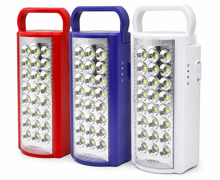 Аккумуляторный светодиодный фонарь 2-в-1 Almina LT24&nbsp;с функцией Power Bank (24 LED) AL-LT24 фото