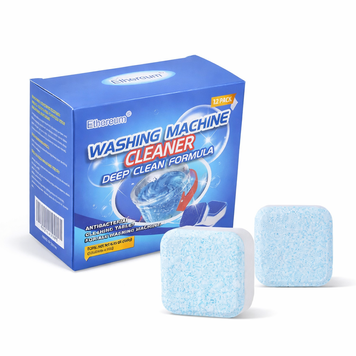 Таблетки для чищення пральних машин Washing Machine Cleaner (12 шт) &mdash; Очисник барабана та системи WMC-12 фото