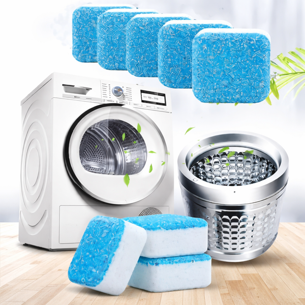 Таблетки для чищення пральних машин Washing Machine Cleaner (12 шт) &mdash; Очисник барабана та системи WMC-12 фото