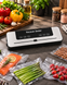 Вакуумный упаковщик для продуктов Vacuum Sealer 120 Вт + 10 вакуумных пакетов (со встроенным резаком) VS-2 фото 3