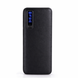 Повербанк 20000 мА&middot;ч 3&times;USB LCD-дисплей корпус из экокожи, черный PB-20BL фото